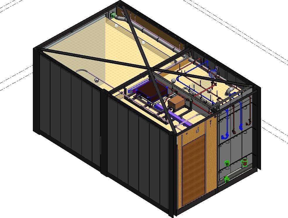 H Series Room Module 3D Model